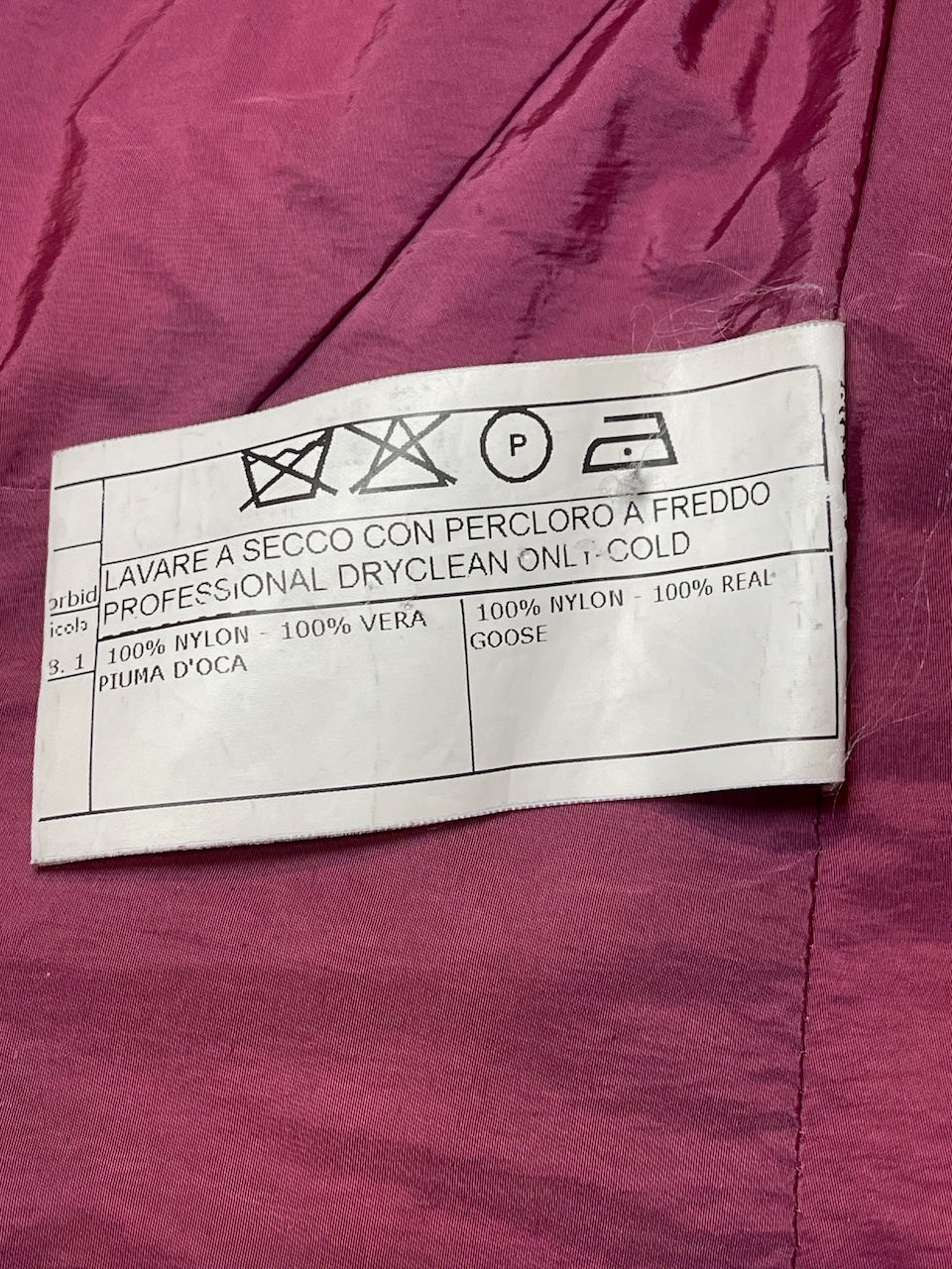 Doudoune Ermanno Scervino rose T.38