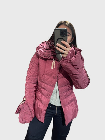Doudoune Ermanno Scervino rose T.38