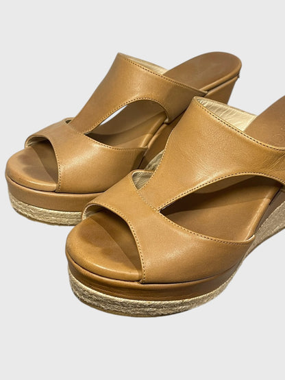 Sandales Jimmy Choo beiges T.36,5