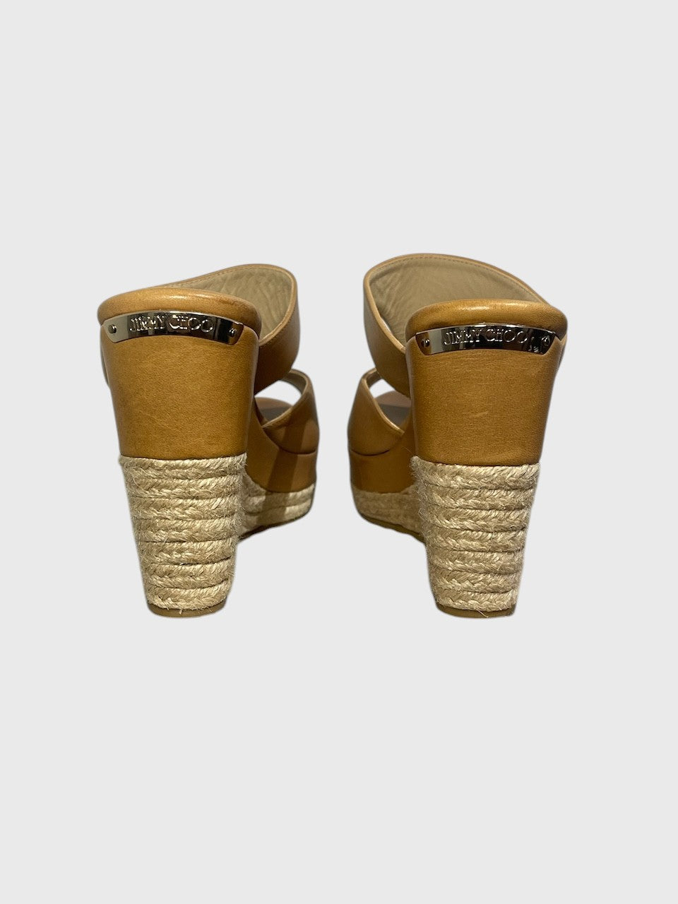 Sandales Jimmy Choo beiges T.36,5