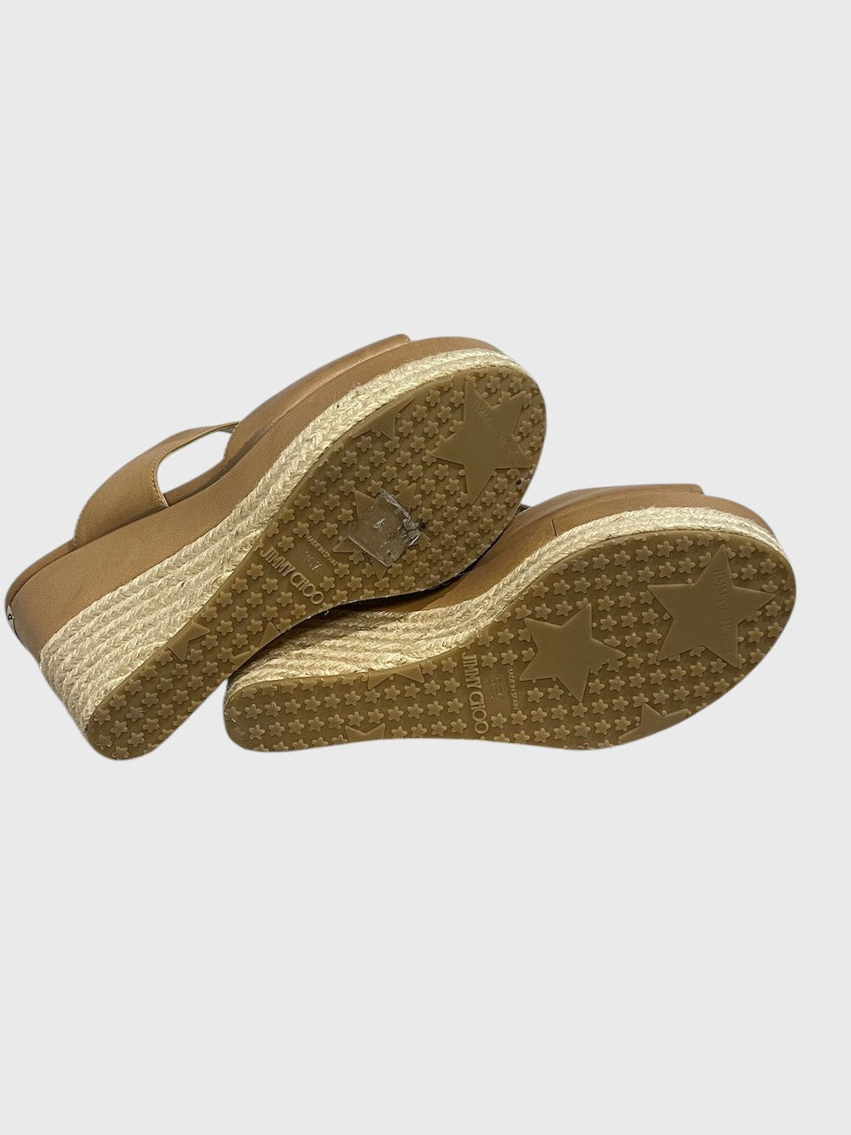 Sandales Jimmy Choo beiges T.36,5