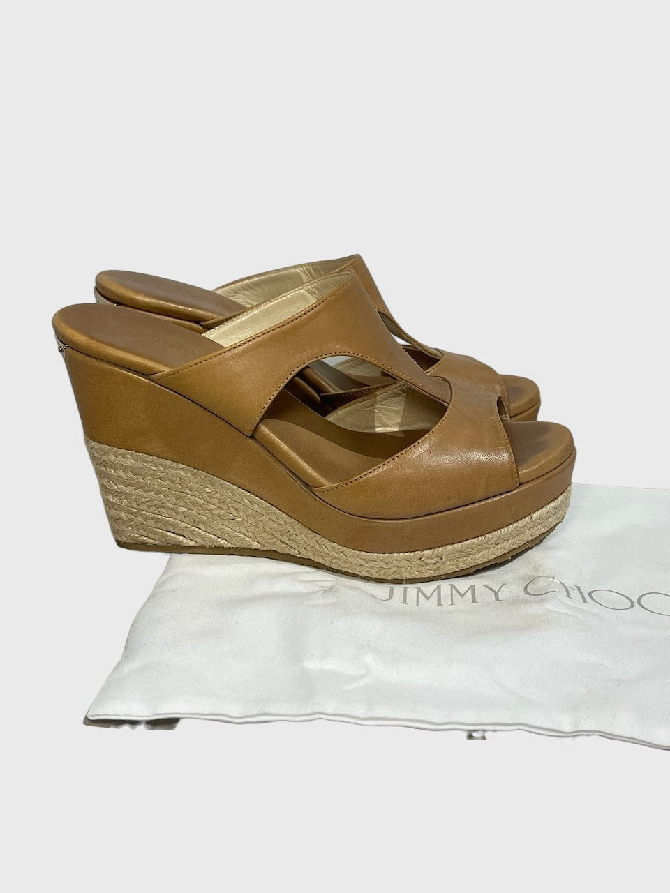 Sandales Jimmy Choo beiges T.36,5