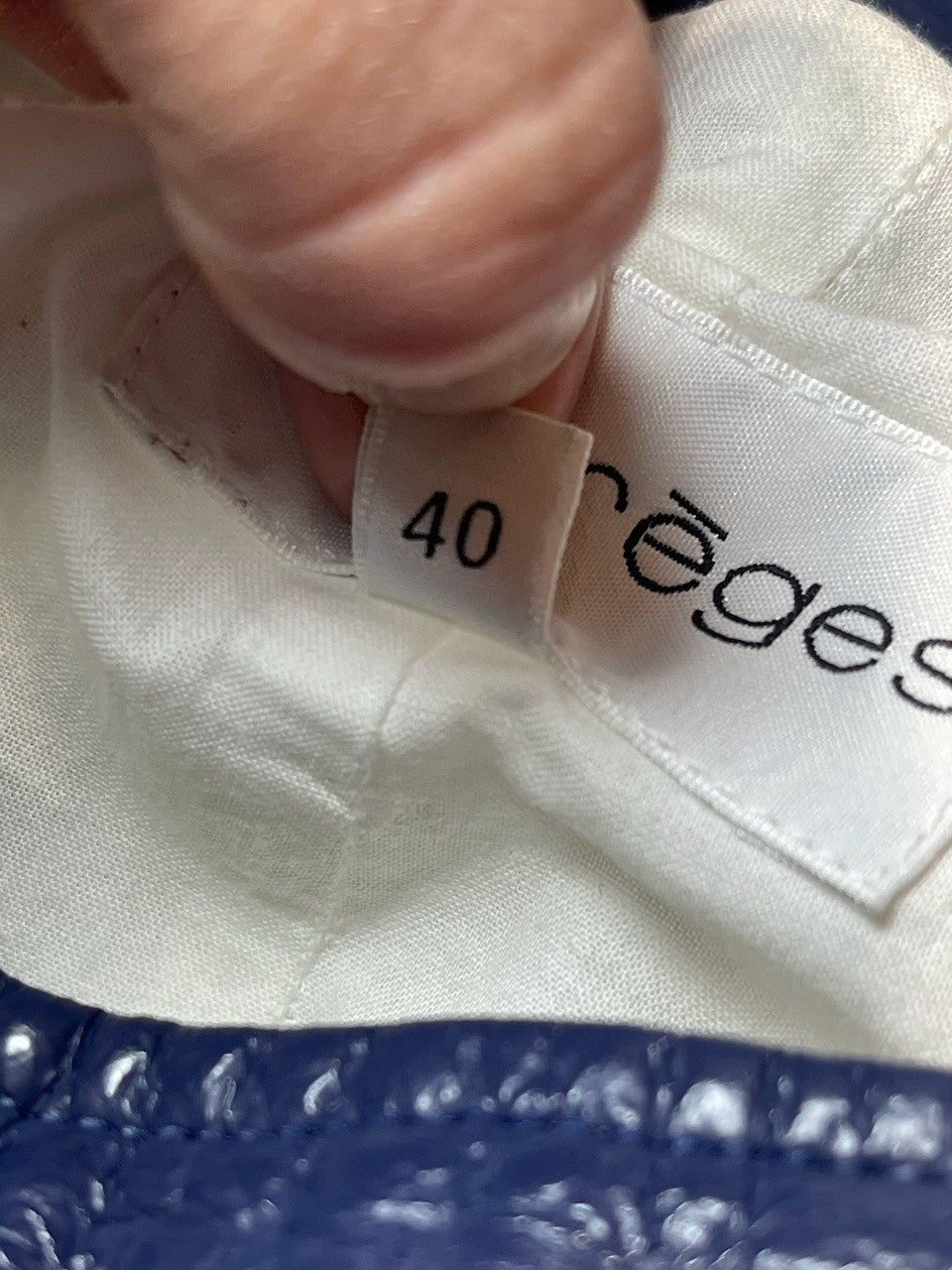 Jupe Courrèges T.40