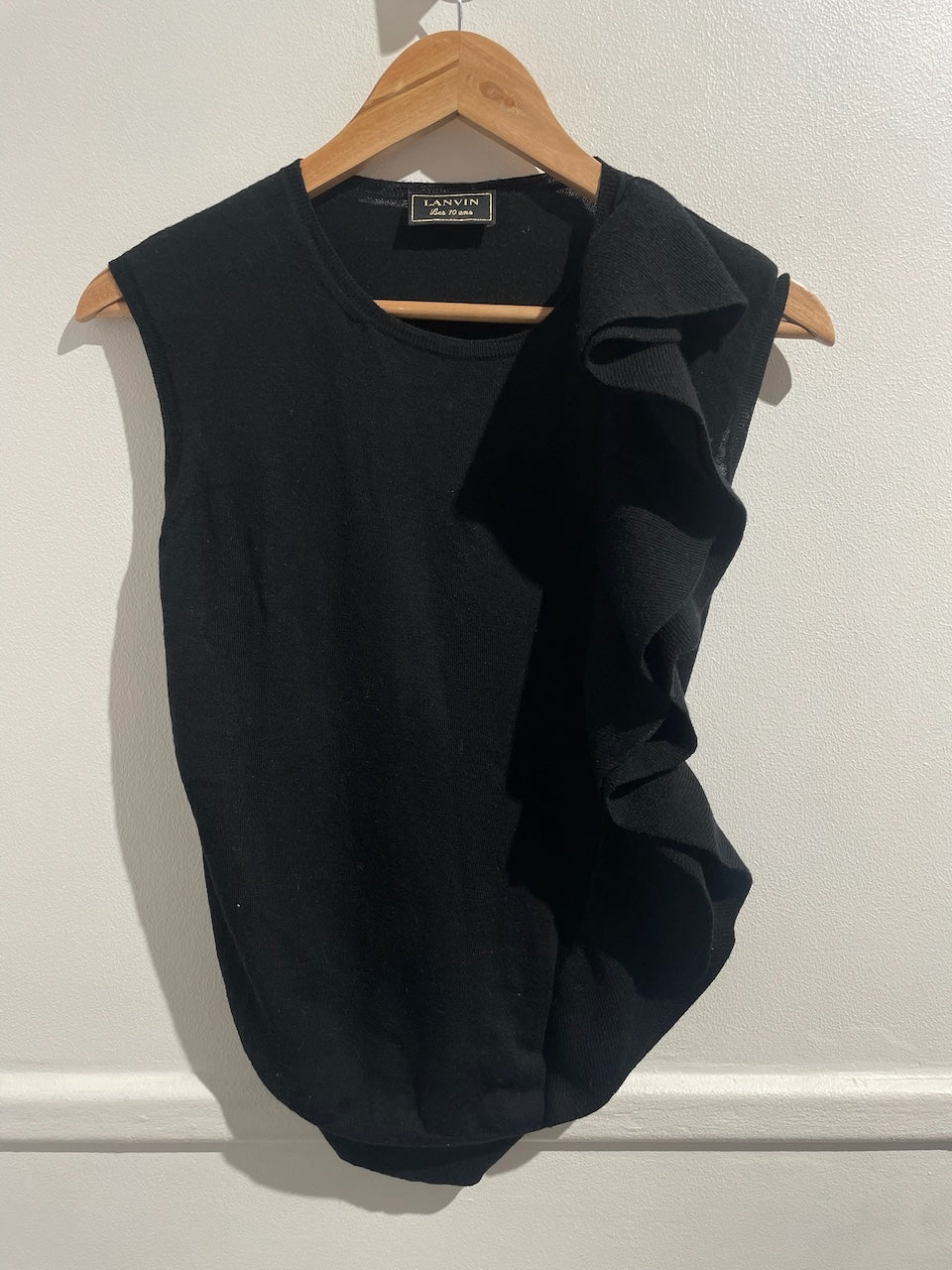 Top Lanvin noir T.XS