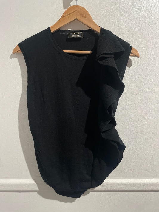 Top Lanvin noir T.XS