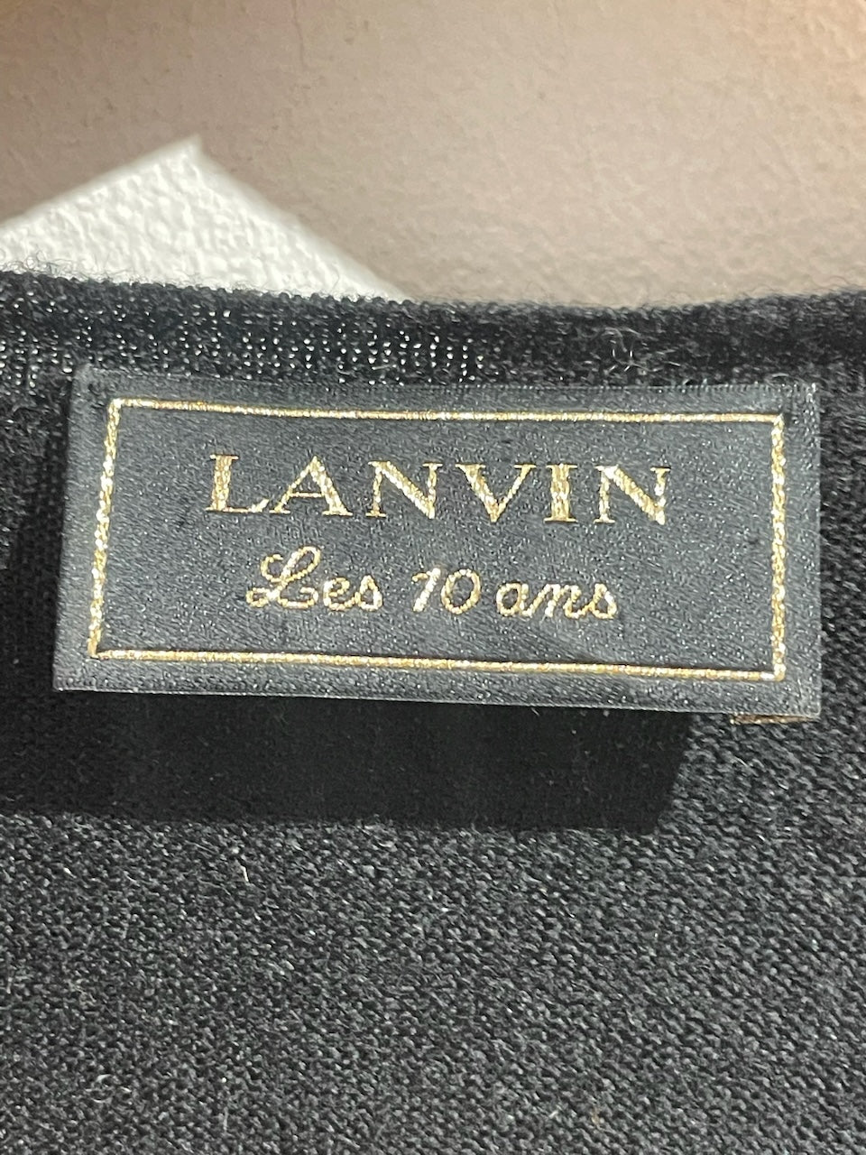 Top Lanvin noir T.XS