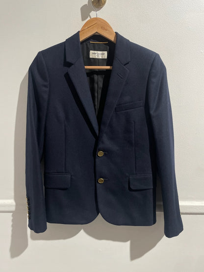 Veste Saint Laurent bleu marine T.36