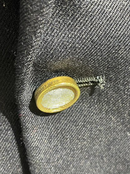 Veste Saint Laurent bleu marine T.36