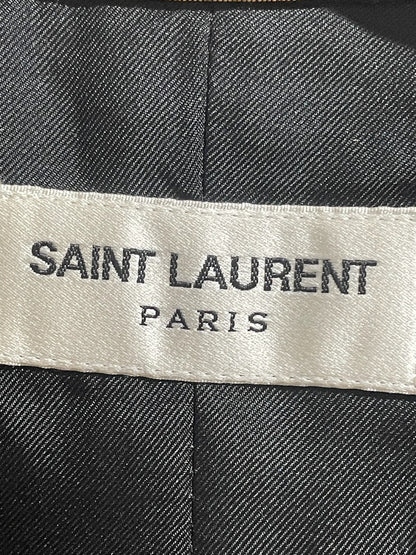 Veste Saint Laurent bleu marine T.36