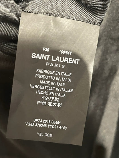 Veste Saint Laurent bleu marine T.36