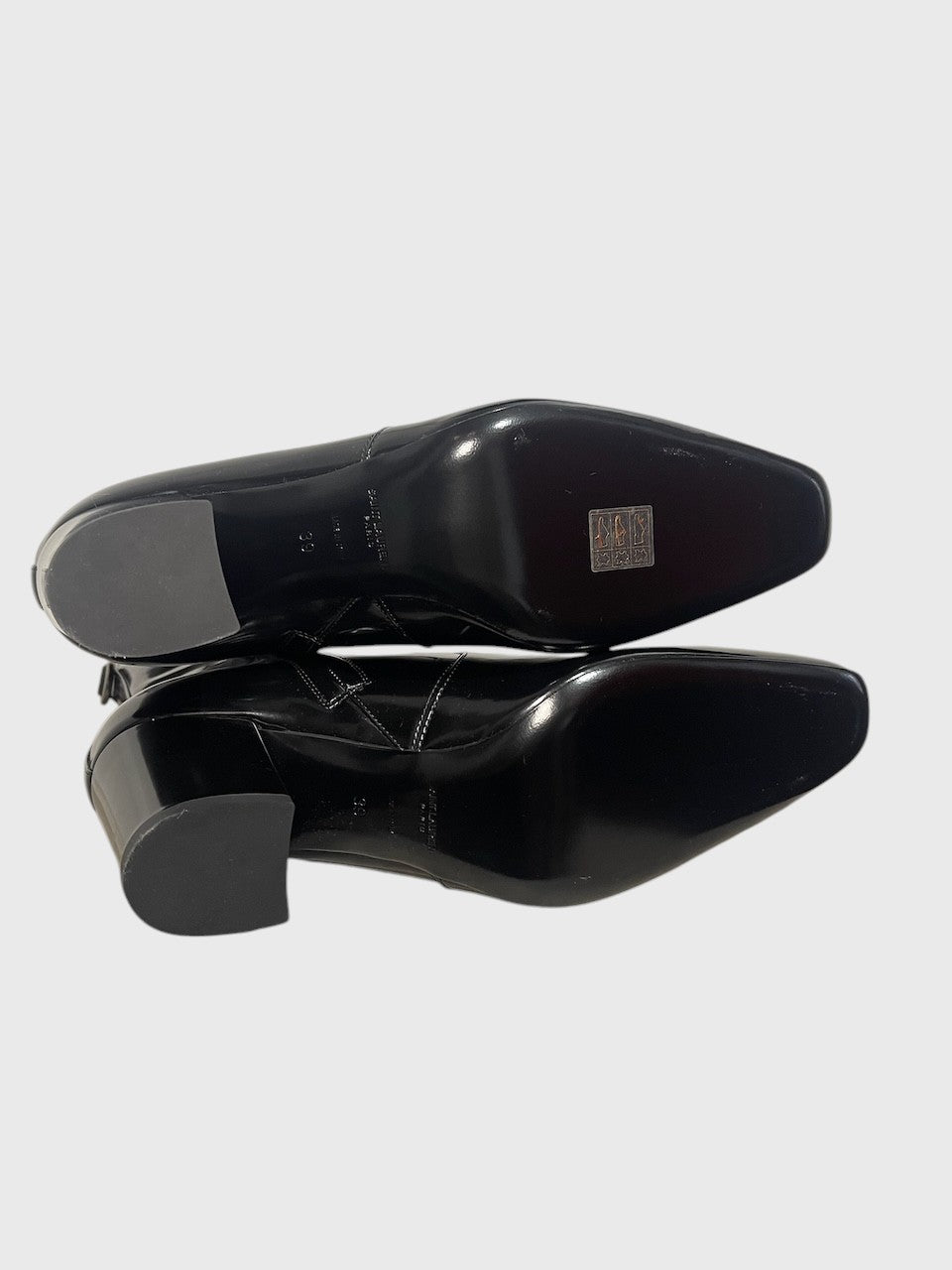 Bottines Saint Laurent noires T.39
