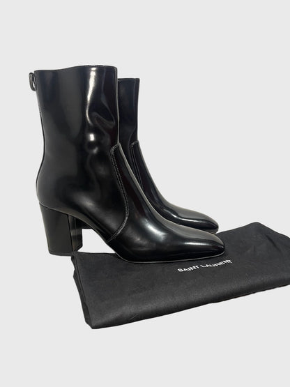 Bottines Saint Laurent noires T.39