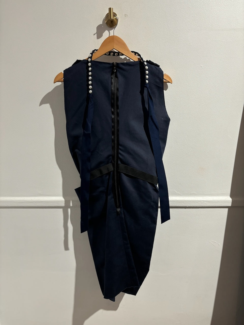 Robe Lanvin bleu marine T.40