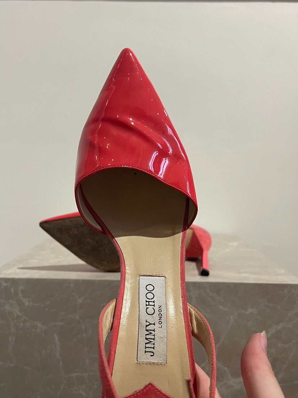 Escarpins Jimmy Choo rose T.40