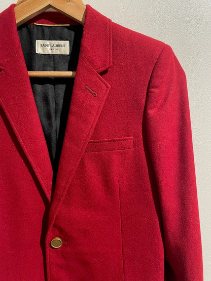 Veste Saint Laurent rouge T.36