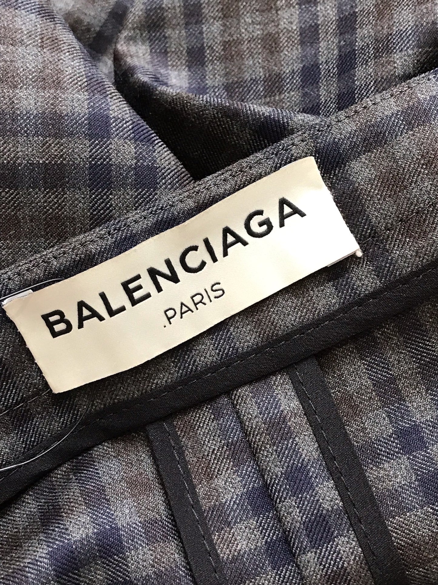 Jupe Balenciaga grise T.34