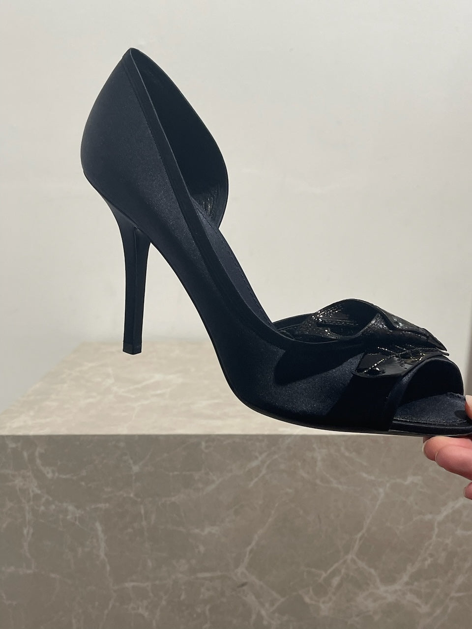 Escarpins Louis Vuitton noirs T.39,5 NEUFS