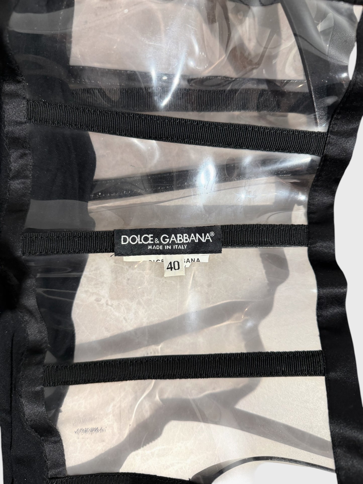 Ceinture corset Dolce & Gabbana T.36
