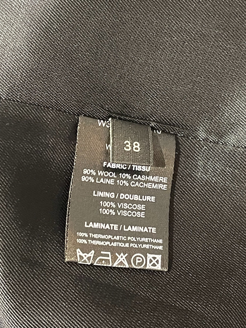 Manteau Joseph noir T.38