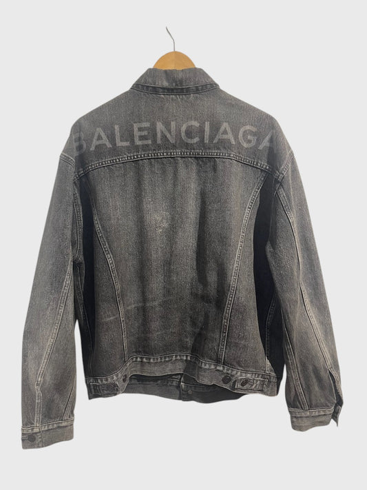 Veste Balenciaga en jeans T.46