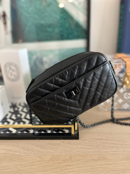 Sac Chanel Mini Camera 2.55 noir
