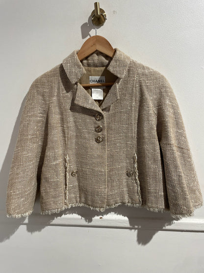 Veste Chanel beige T.34