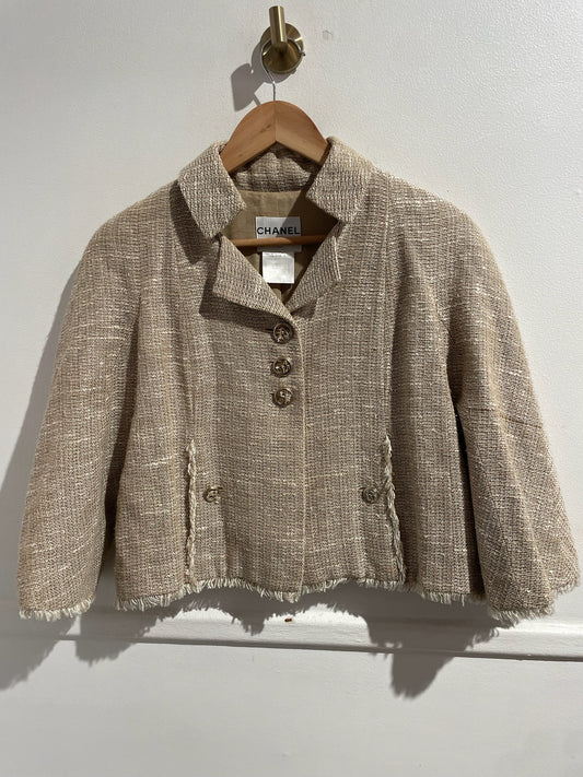 Veste Chanel beige T.34
