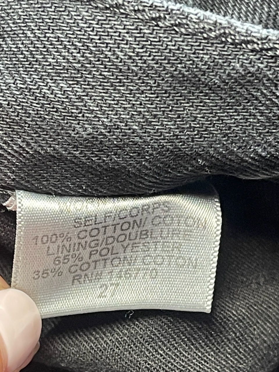 Jeans Re/done noir T.27