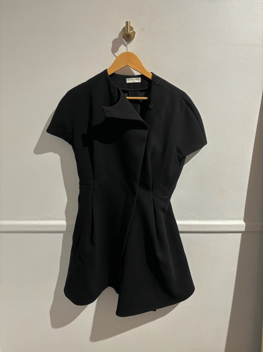 Robe Balenciaga noire T.38