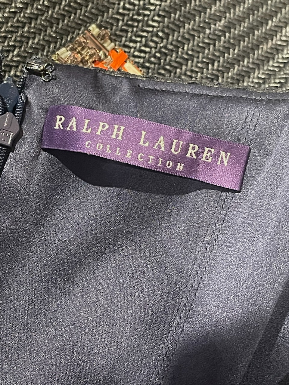 Robe Ralph Lauren bleu marine T.38