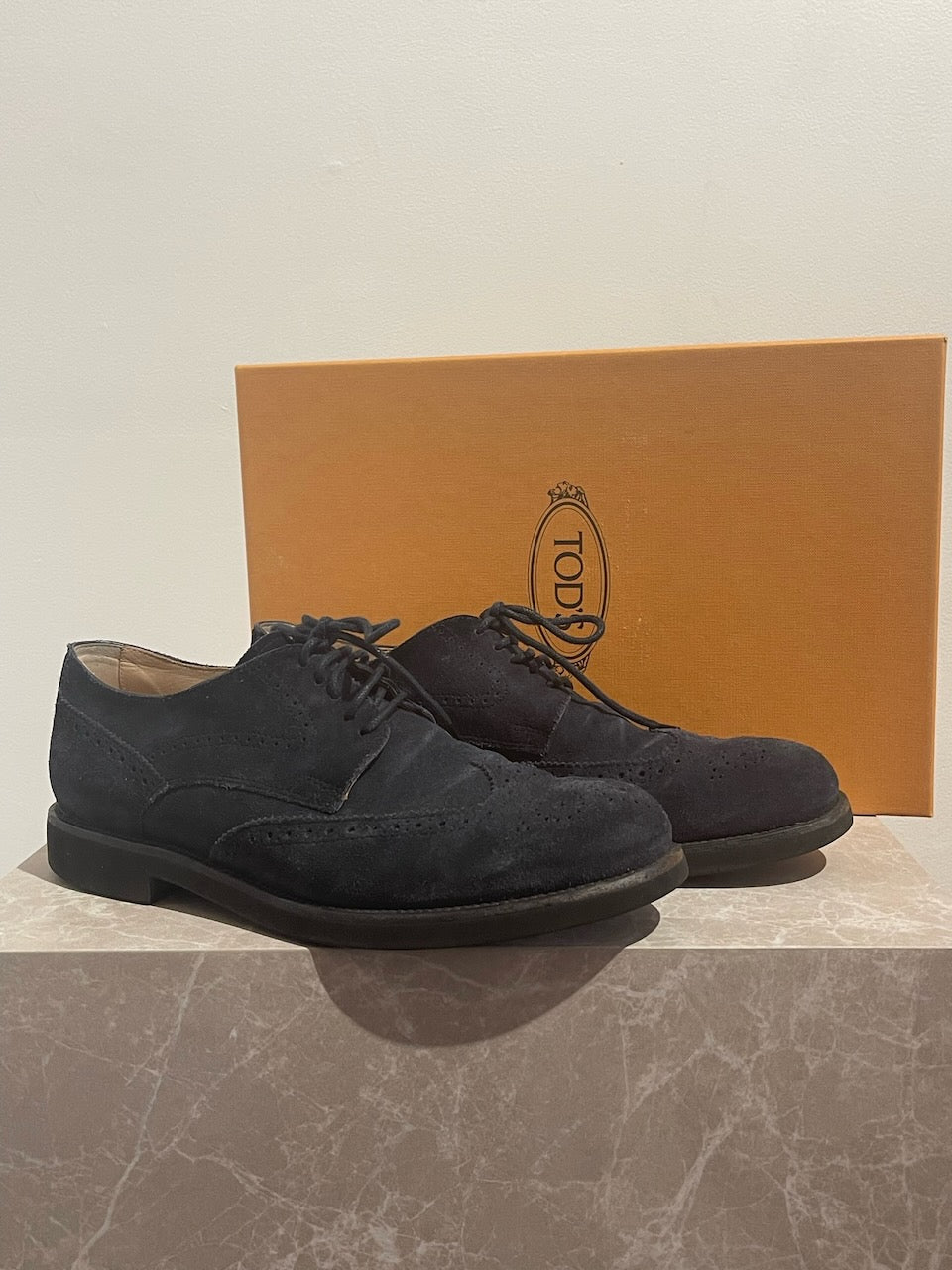 Chaussures Tod's bleu marine T.41