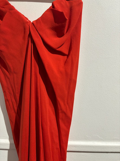 Robe Lanvin rouge T.40