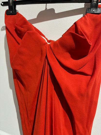 Robe Lanvin rouge T.40