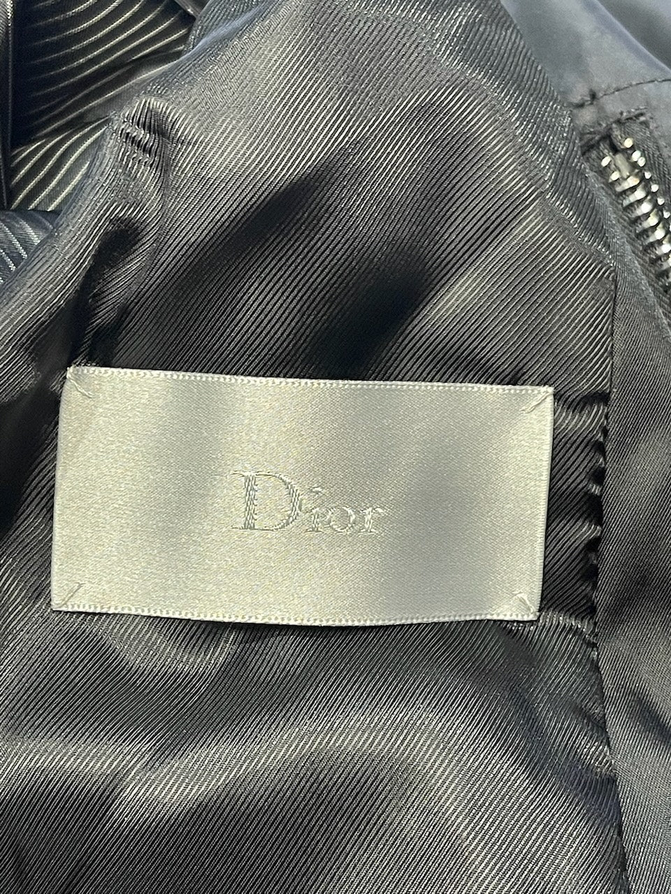 Veste Dior Homme noire T.50