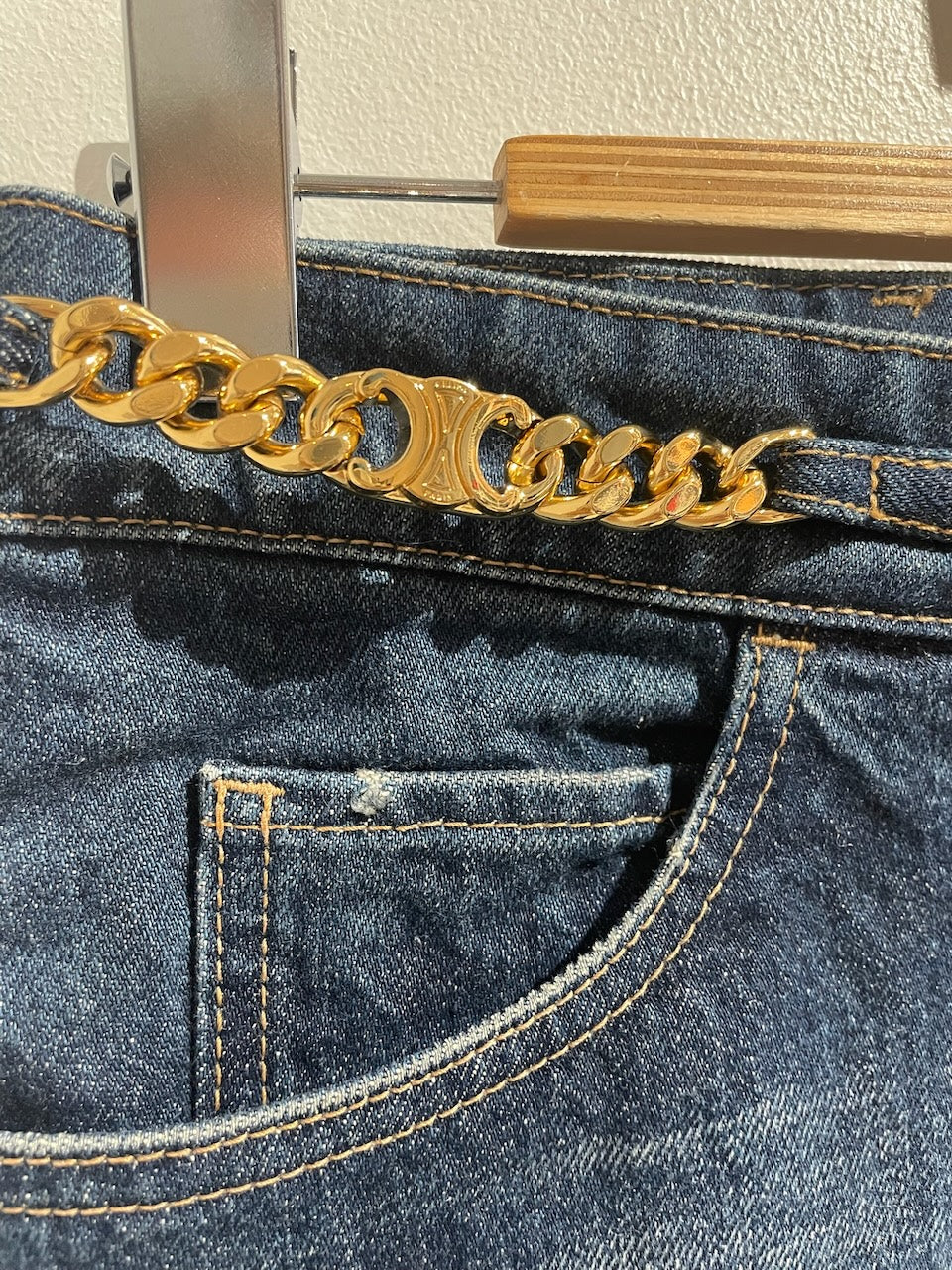 Jupe Celine en jeans T.29