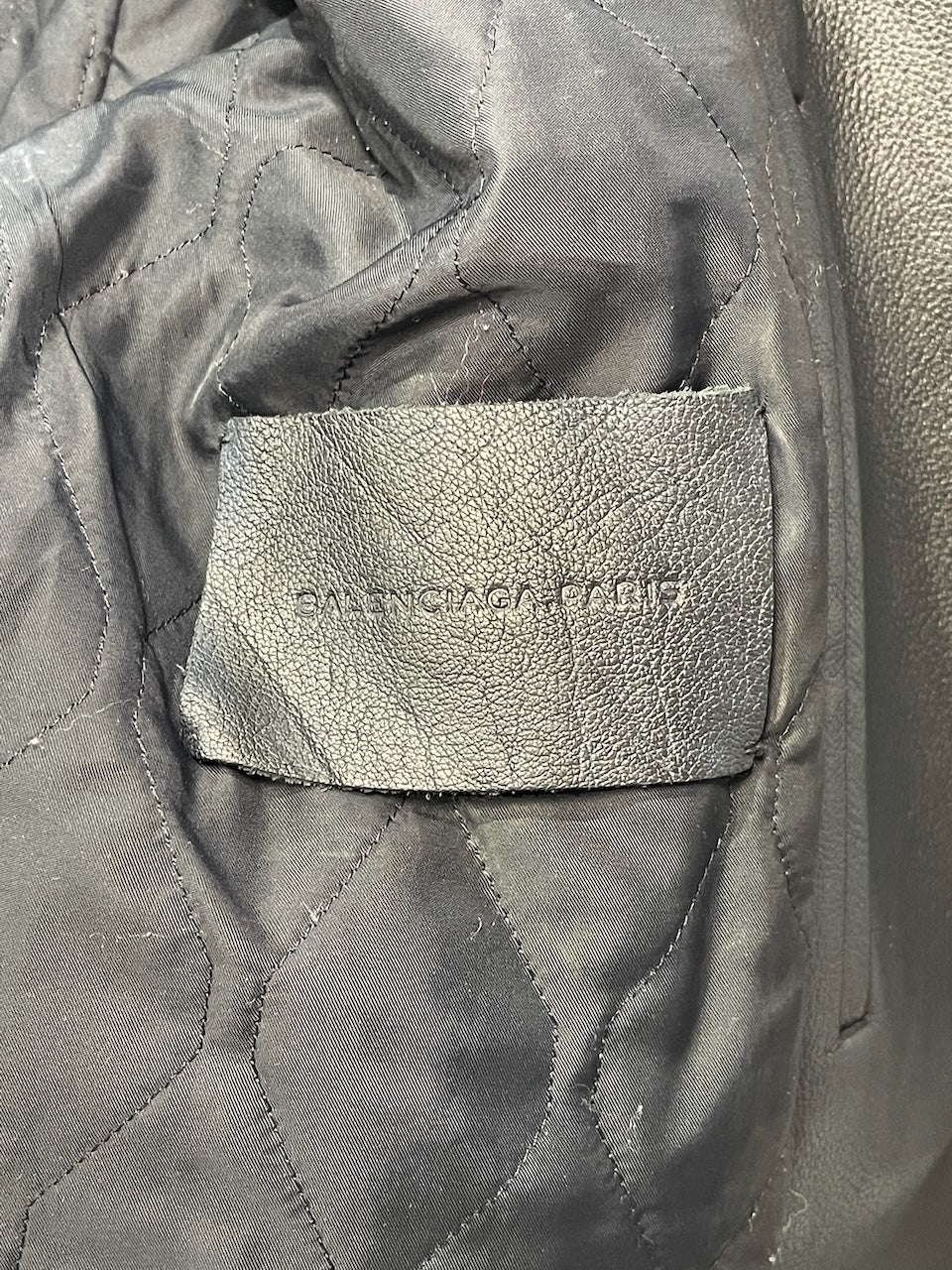 Perfecto Balenciaga noir T.50