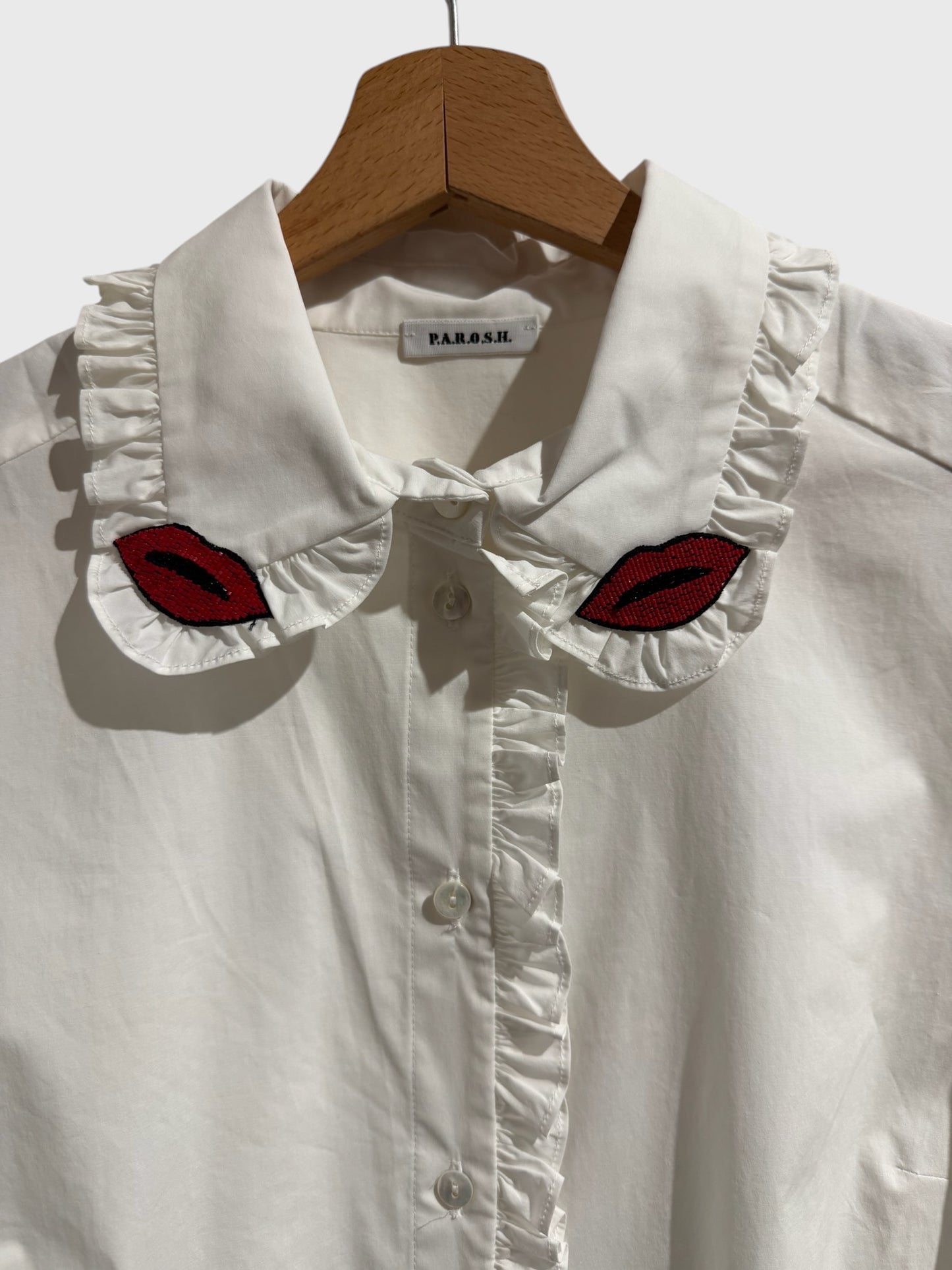 Chemise P.A.R.O.S.H. blanche T.L