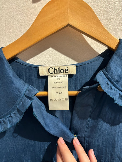 Chemise Chloé bleue T.40