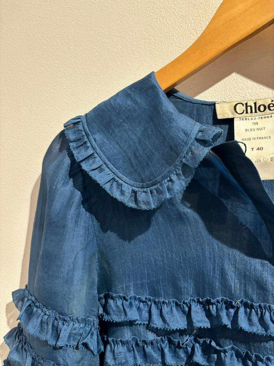 Chemise Chloé bleue T.40