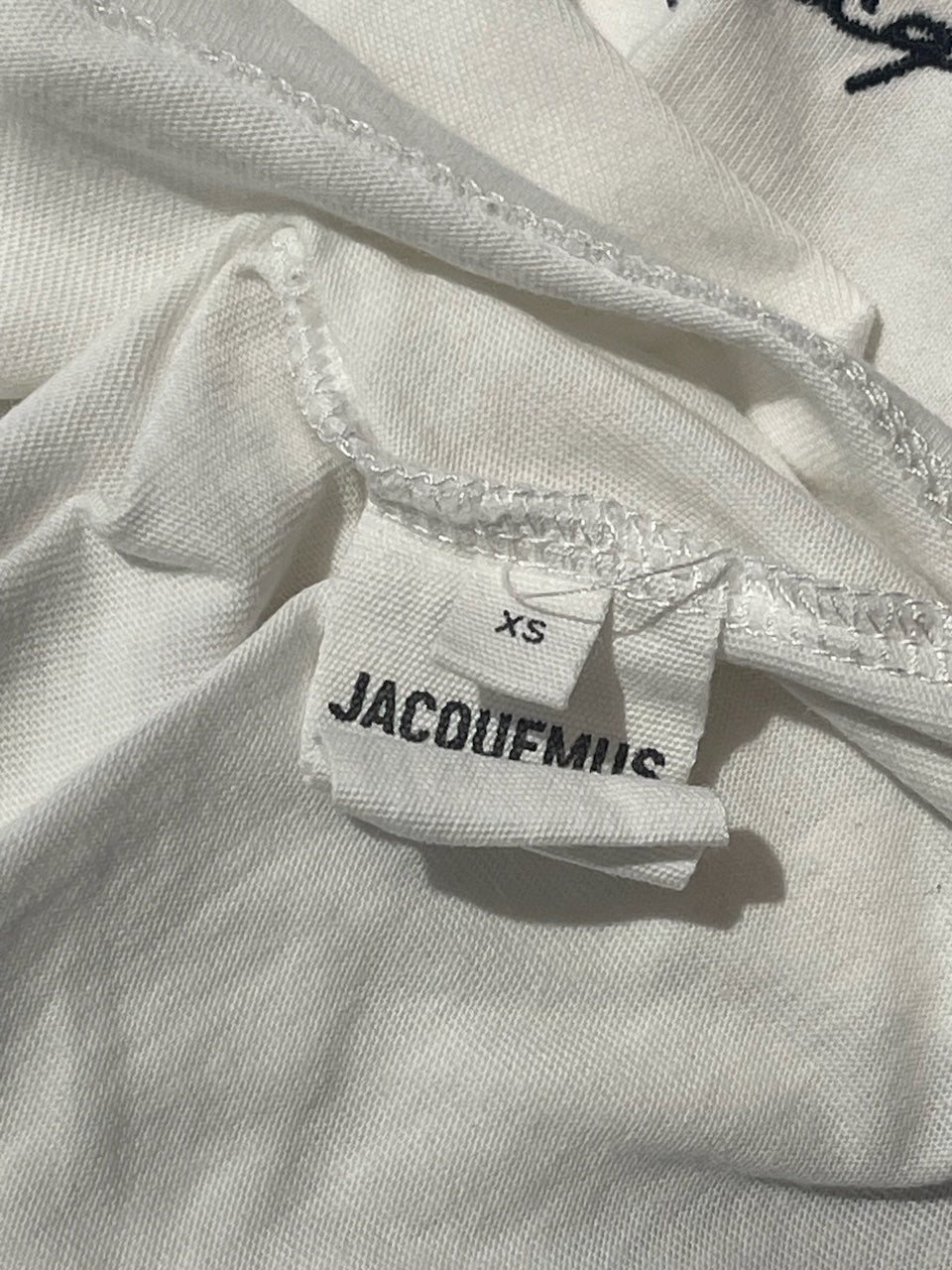 T-shirt Jacquemus blanc T.XS