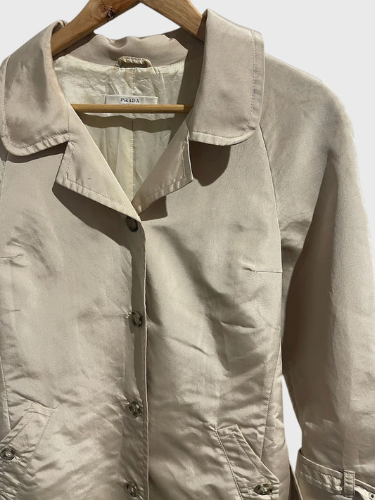 Trench Prada beige T.36