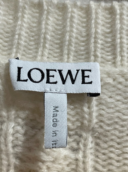 Pull Loewe blanc cassé T.S