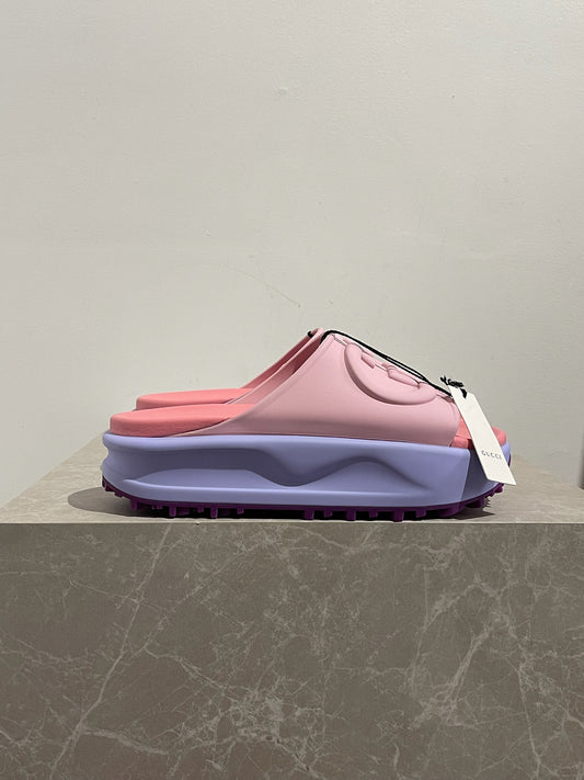 Mules Gucci rose T.39