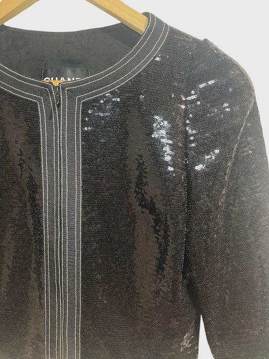 Veste Chanel noire T.34
