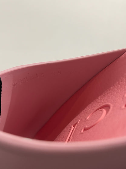 Mules Gucci rose T.39