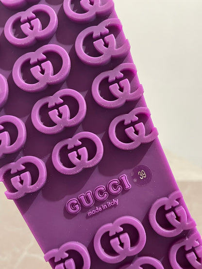 Mules Gucci rose T.39