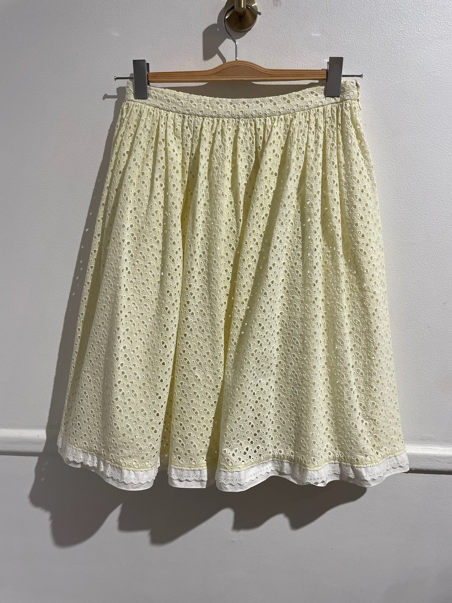 Jupe Prada jaune T.36