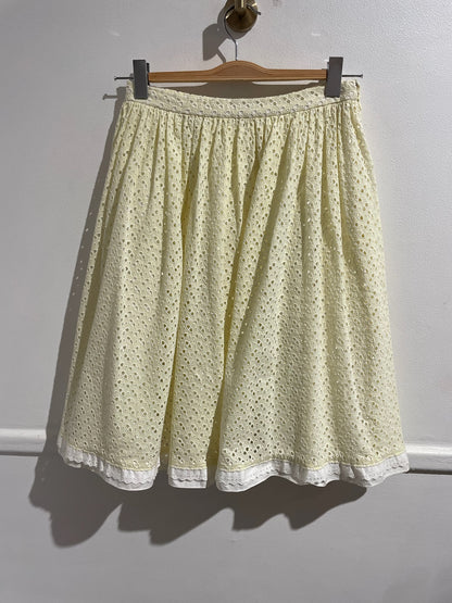 Jupe Prada jaune T.36