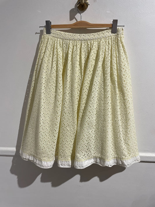 Jupe Prada jaune T.36