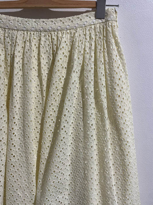 Jupe Prada jaune T.36